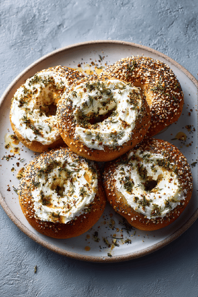 Air Fryer Greek Yogurt Bagels
