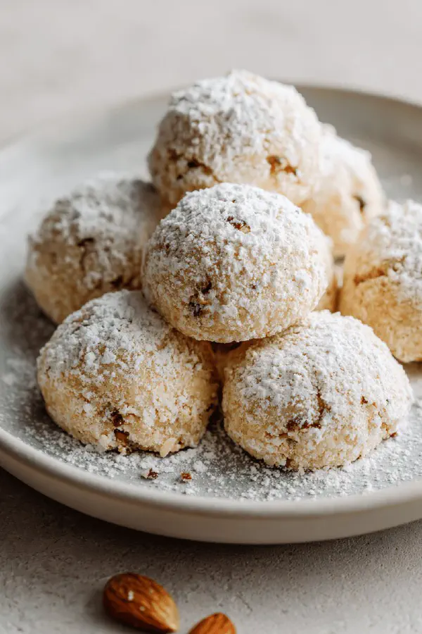 Almond Snowball Cookies