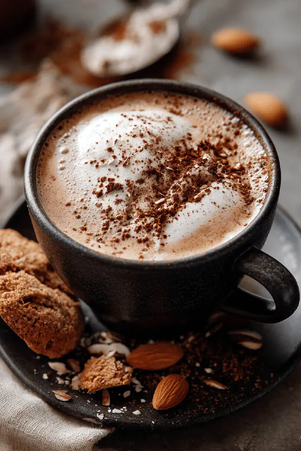 Almond Spiced Hot Chocolate