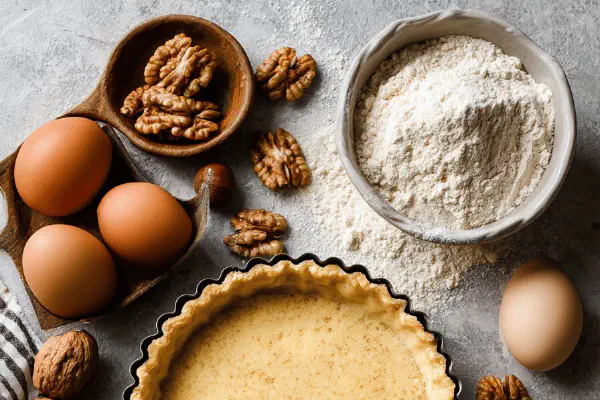 Rustic Morello Cherry Tart