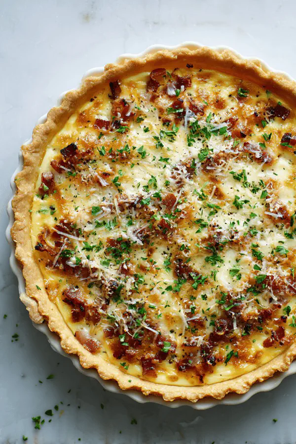 Alsatian Flambé Tart Twist