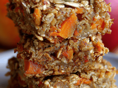Apple Carrot Breakfast Bars