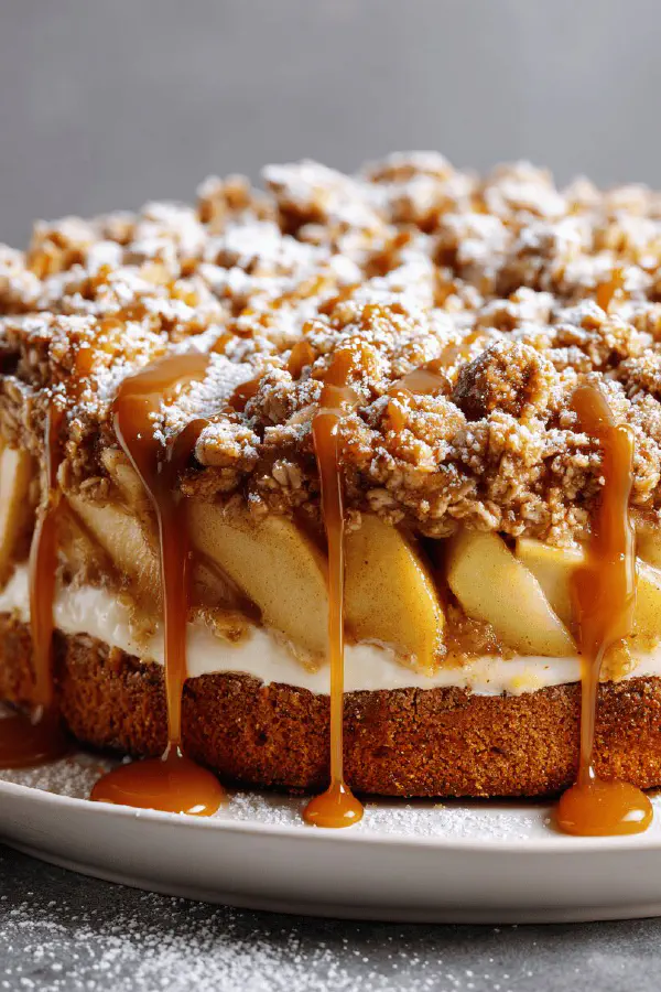 Apple Crumble Cake Twist