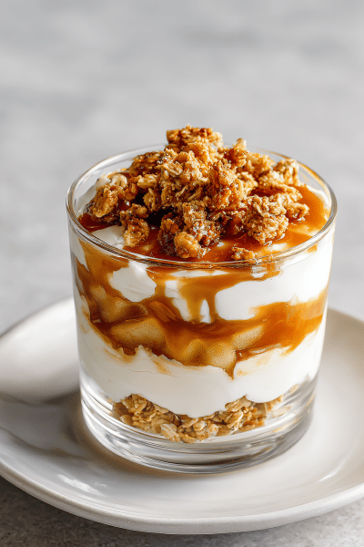 Apple Maple Parfait Twist