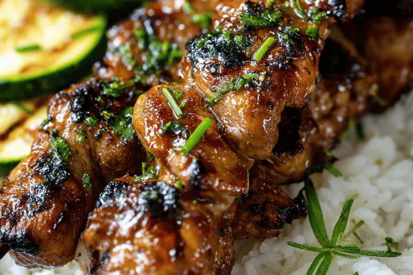 Korean-Style Grilled Chicken Kick