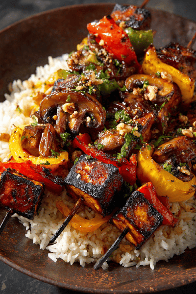 Asian Tofu Skewers