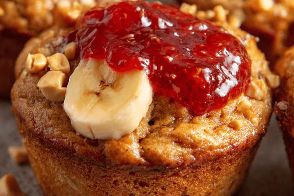Buckwheat Banana Almond Muffins