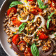 Smoked Mackerel Veggie Tabouleh
