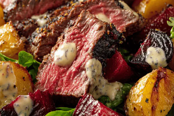 Spiced Beef Tortilla Salad