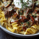 Salmon Pea Shell Pasta