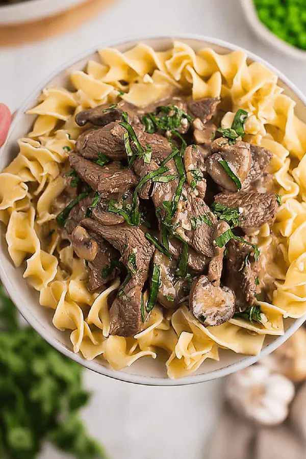 Beef Stroganoff Twist