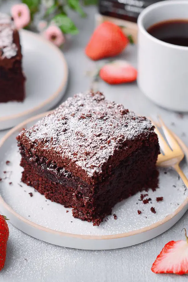 Beet Chocolate Cake Twist