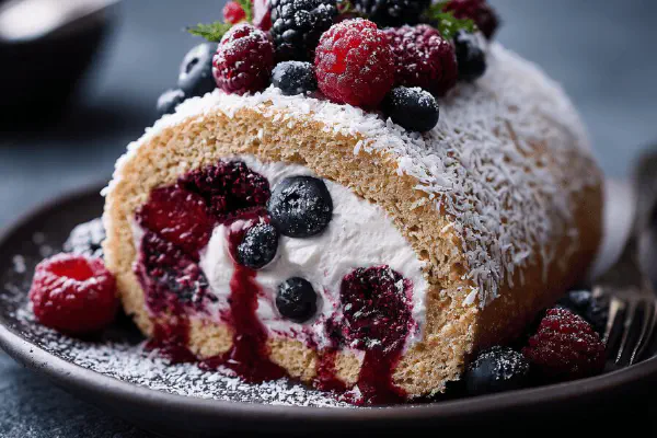 Valentine Chocolate Raspberry Cake