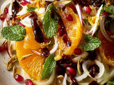 Bitter-Sweet Fennel Orange Salad