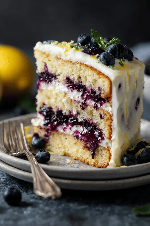 Blueberry Layer Cake