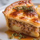 Pork Rack Squash with Mushroom-Cranberry Sauce