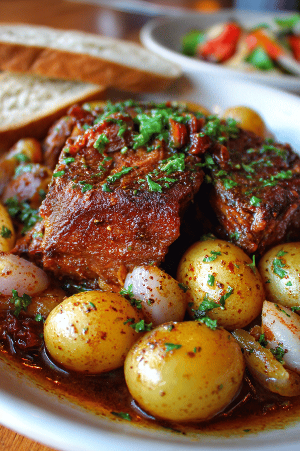 Braised Pork with Dates
