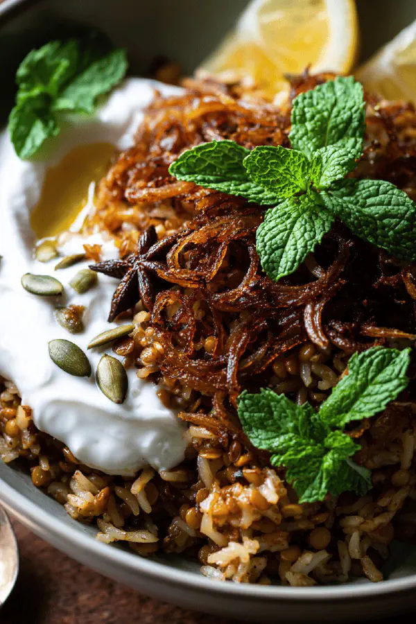 Brown Rice Lentil Bowl