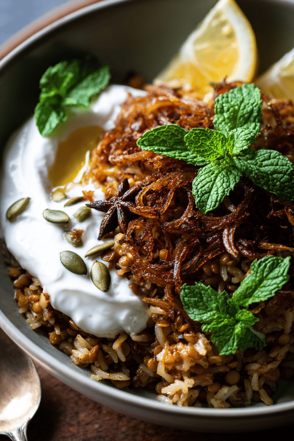 Brown Rice Lentil Bowl