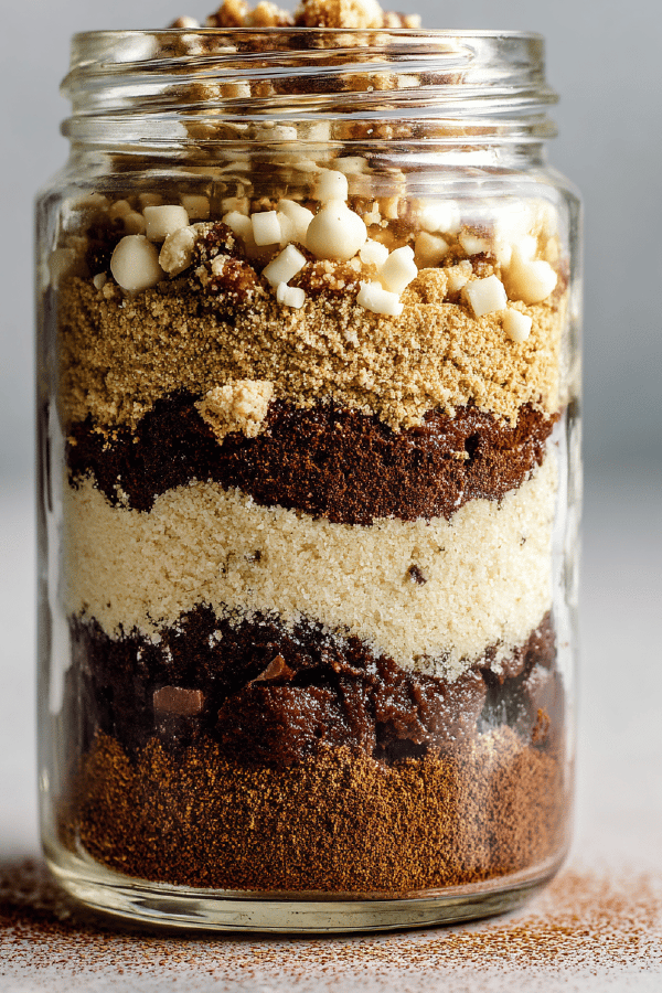 Brownie Mix Jar Gift