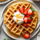 Banana Foster Waffles