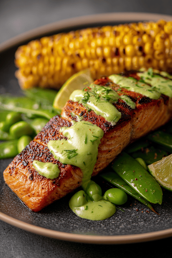 Cajun-Spiced Salmon Veggies