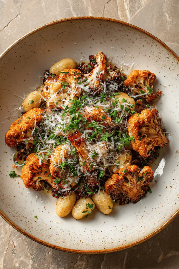 Caramelized Cauliflower Gnocchi