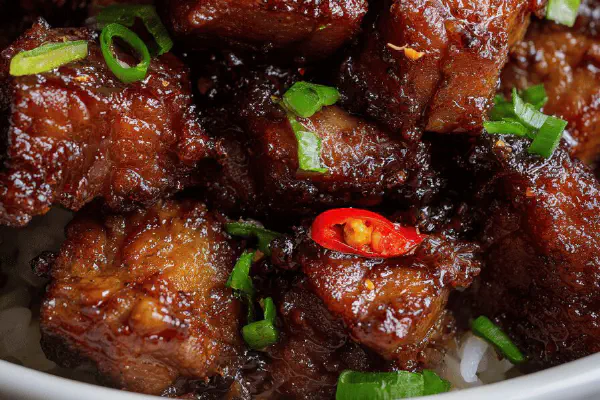 Pork Filet with Caramelized Pears