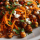 Brussels Sprout Salad with Maple Bacon Dressing