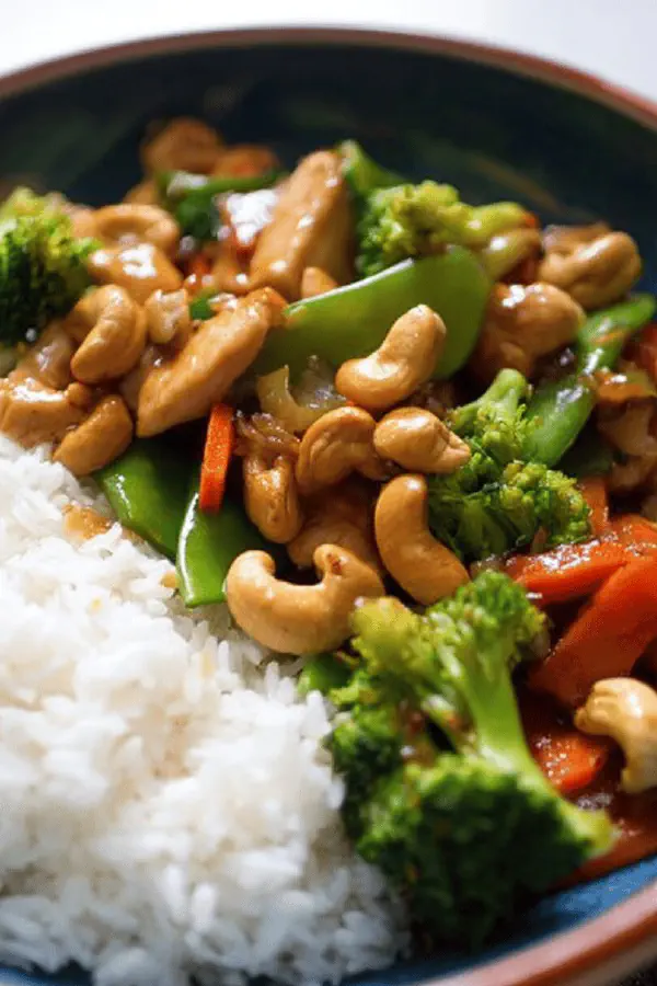 Cashew Chicken Stir-Fry Remix