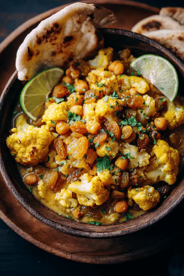 Cauliflower Chickpea Curry