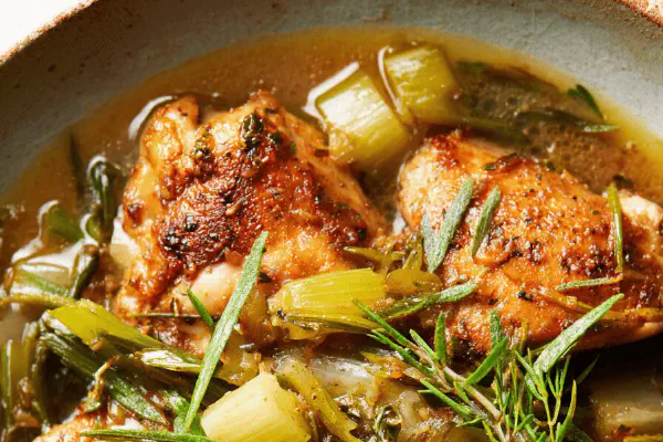 Lemon Paprika Chicken Thighs