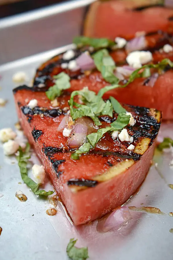 Charred Watermelon Slices