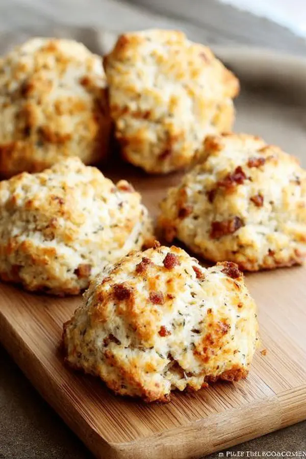 Cheddar Bacon Ranch Biscuits