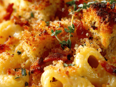 Cheesy Mac Bacon Crunch