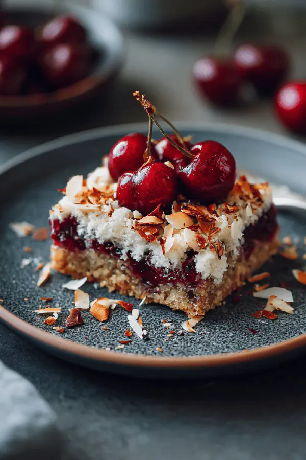 Cherry Almond Squares