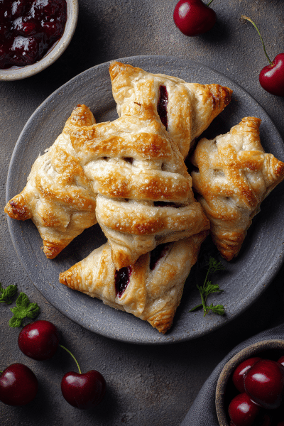 Cherry Cheese Pockets