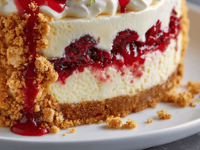 Cherry Raspberry Tart Trifle