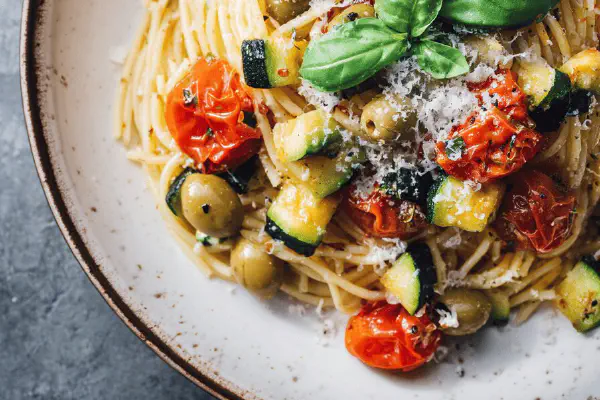 Egg Noodles with Spiced Lamb