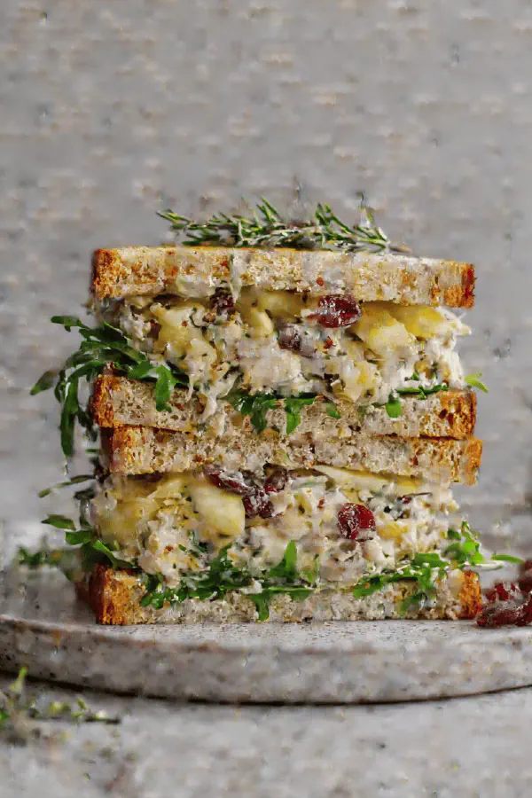 Chicken Cheese Apple Sandwich