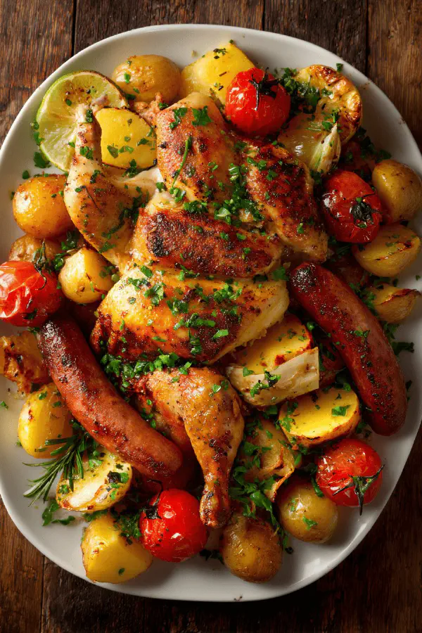 Chicken Chorizo Citrus Roast