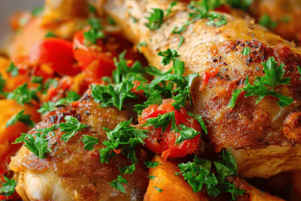 Chicken Sausage Brown Rice Bake