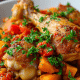 Beer Chicken with Apricots