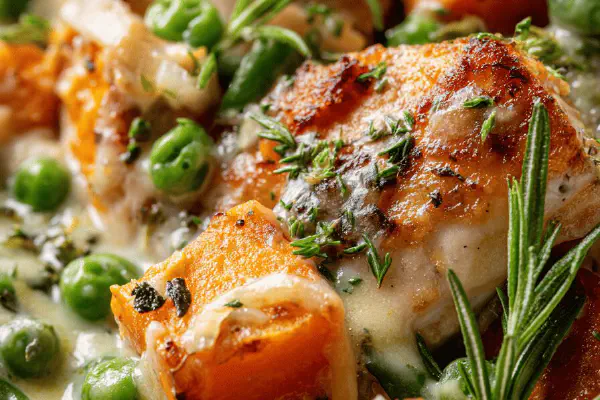 Beer Chicken with Apricots