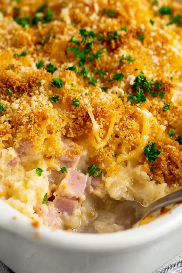 Chicken Ham Cheese Bake