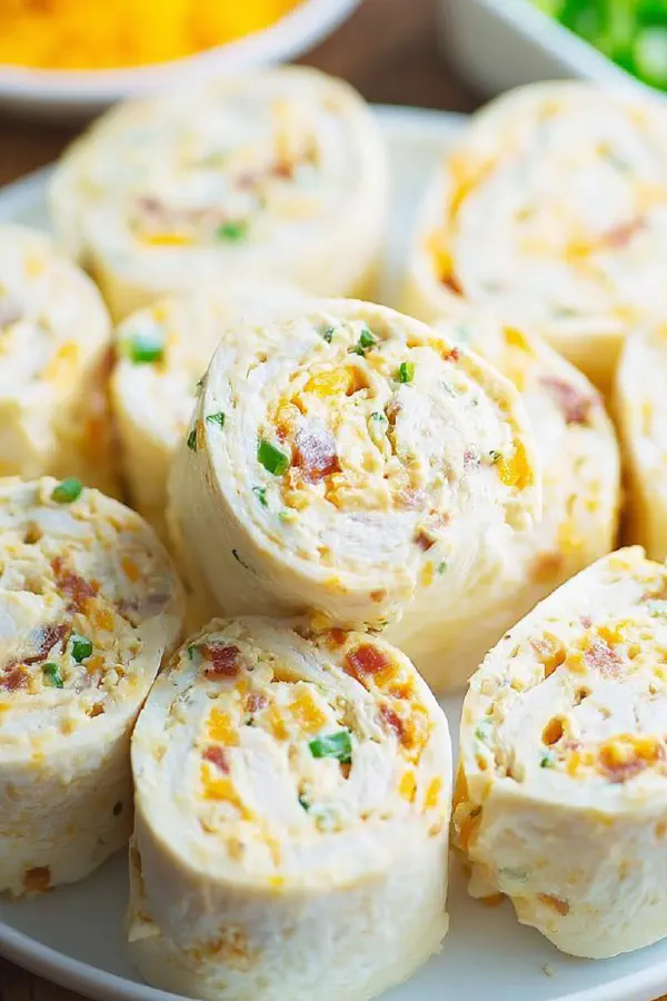 Chicken Ranch Pinwheels