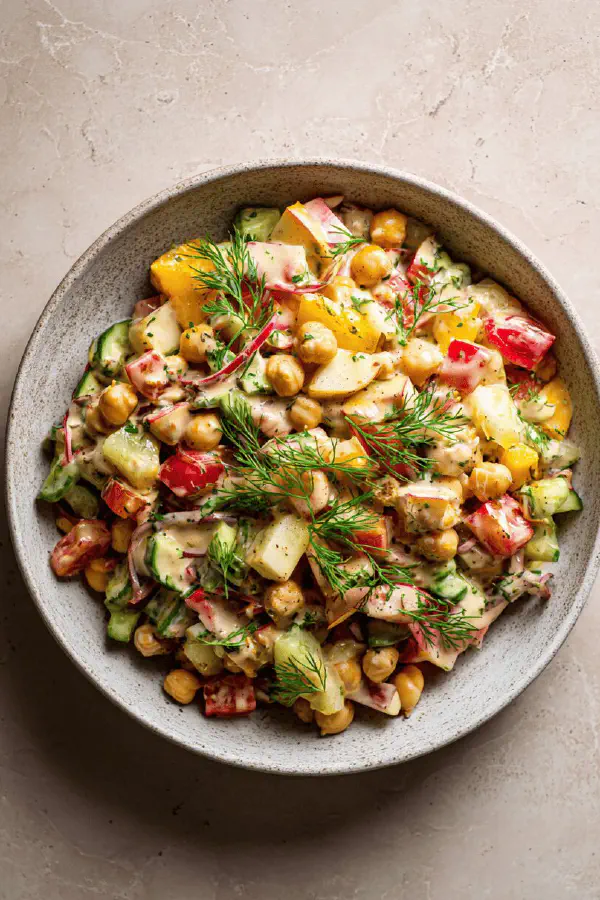 Chickpea Apple Salad