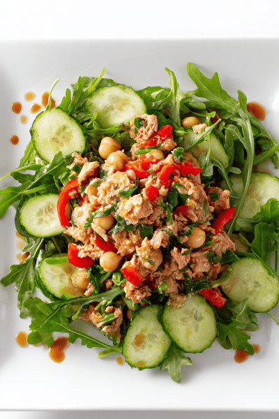 Chickpea Tuna Salad Twist