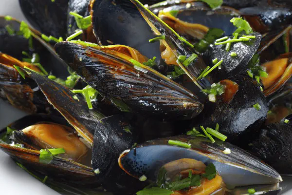 Seared Scallops with Peach Salsa