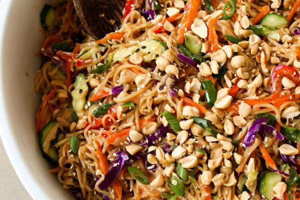 Crispy Halloumi Chickpea Salad